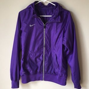 Nike purple jacket size medium